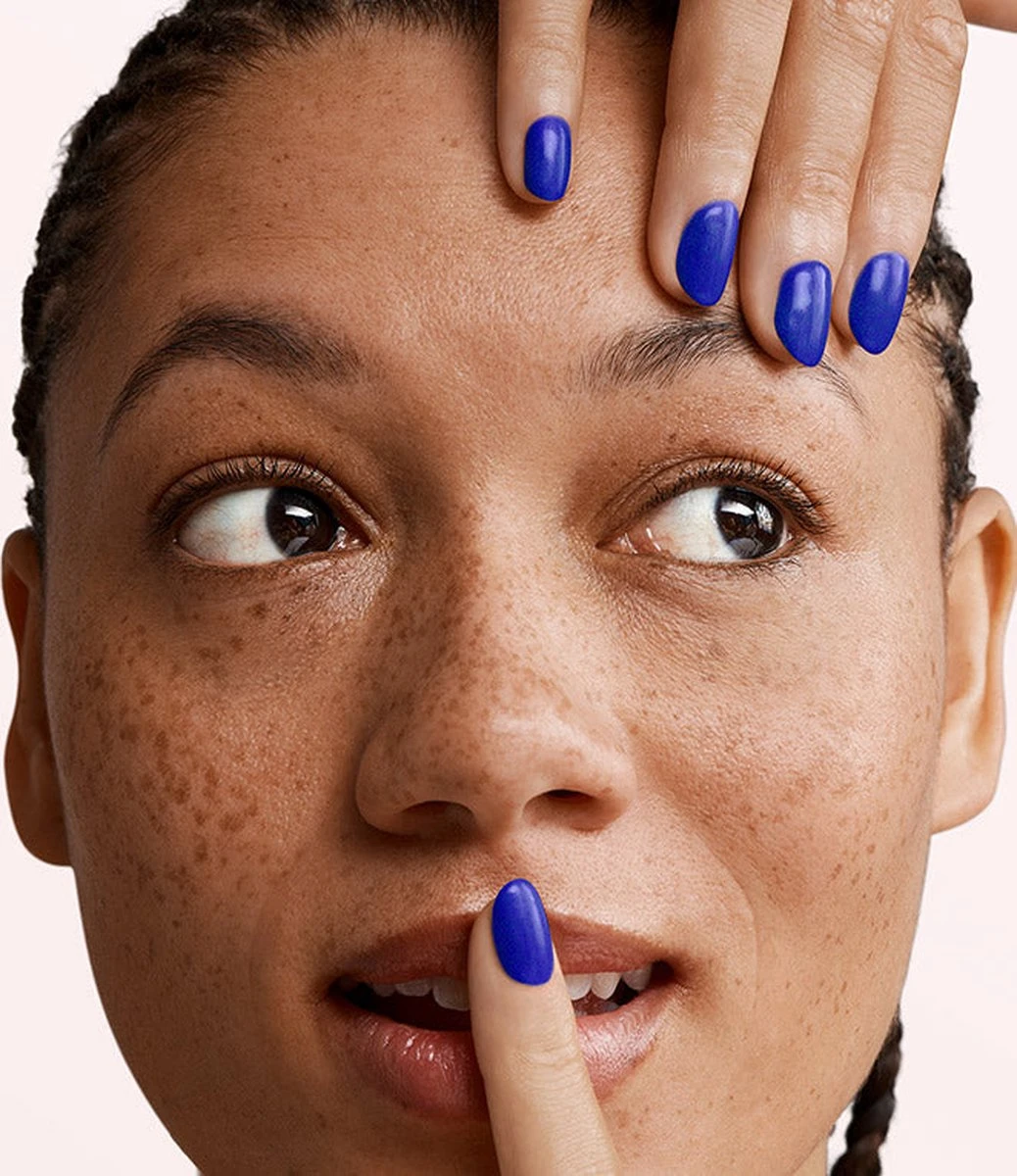 Pink Gellac - Delighted Blue - Gellak - Vegan - Blauw - Shimmer Finish - 15 Ml 2 Pink Gellac - Delighted Blue - Gellak - Vegan - Blauw - Shimmer Finish - 15 Ml - Afbeelding 2