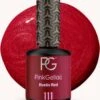Pink Gellac - Rustic Red - Gellak - Vegan - Rood - Parel Finish - 15 Ml