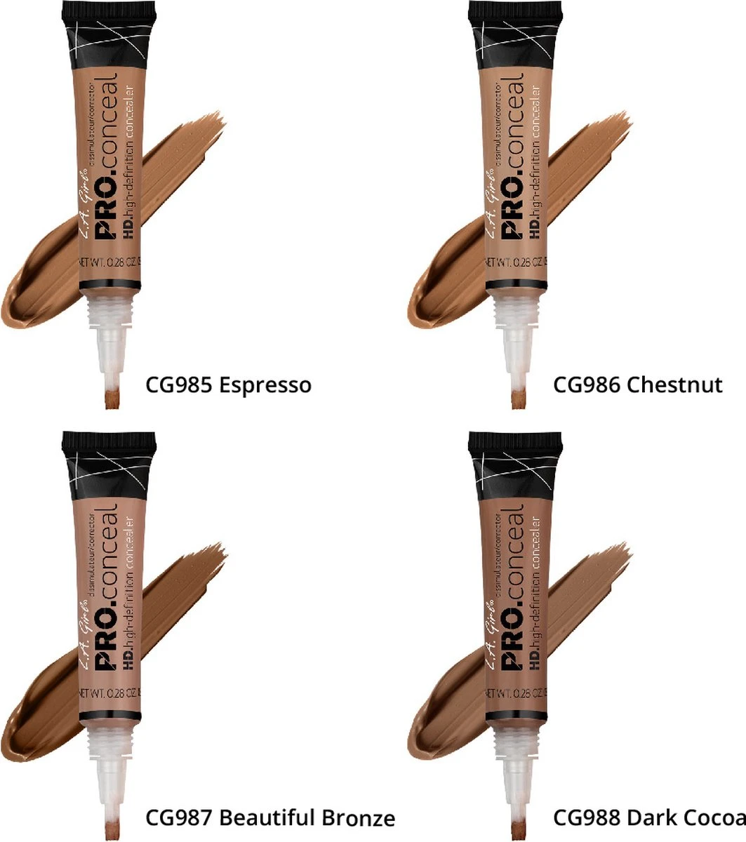 LA Girl - HD PRO Concealer - Pure Beige 10 LA Girl - HD PRO Concealer - Pure Beige - Afbeelding 10