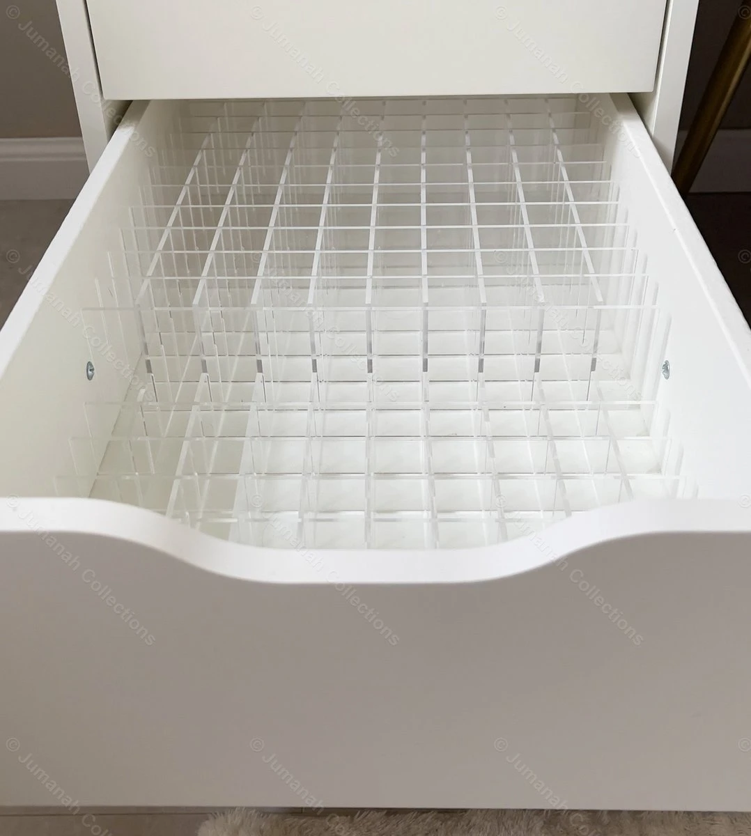 Jumanah® Collections - "Sorted" Large Lip Set - Make Up Organizer - Ladeverdeler - Lade Organizer - Transparant - Acryl - Kunststof - Ikea Alex 5 Ladeblok 4 Jumanah® Collections - "Sorted" Large Lip Set - Make Up Organizer - Ladeverdeler - Lade Organizer - Transparant - Acryl - Kunststof - Ikea Alex 5 Ladeblok - Afbeelding 4