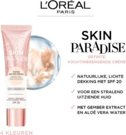 L’Oréal Paris WULT Skin Paradise BB Cream Tinted Cream Foundation - 02 Medium 15 L’Oréal Paris WULT Skin Paradise BB Cream Tinted Cream Foundation - 02 Medium -Cosmeticawinkel 1118x1200 1