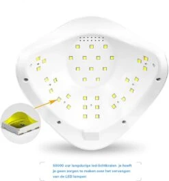 Adge - 54W LED Nageldroger Voor Gelnagels - Geschikt Voor ALLE Nagel Gellak - 36 LEDs - Met Timer -Cosmeticawinkel 1123x1200 4