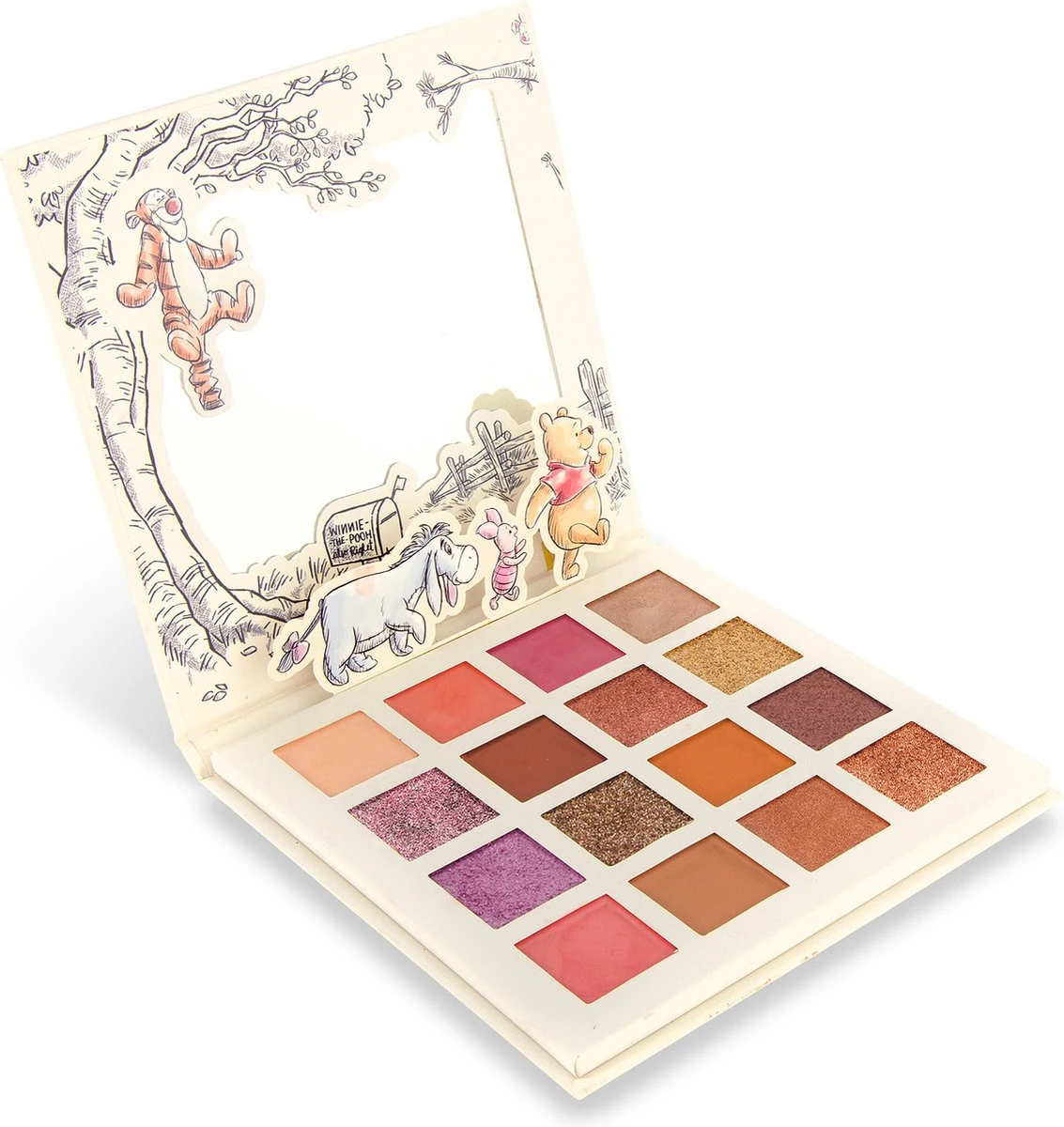 Mad Beauty X Disney - Winnie The Pooh Eyeshadow Palette - Oogschaduw Palette 1 Mad Beauty X Disney - Winnie The Pooh Eyeshadow Palette - Oogschaduw Palette