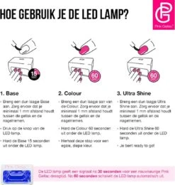 Pink Gellac - LED Lamp - Nageldroger Voor Gellak - Wit - Met Timer -Cosmeticawinkel 1140x1200 6
