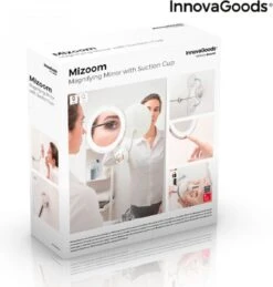 Innovagoods Led Vergrotende Spiegel Met Flexibele Arm En Zuignap Mizoom - Spiegel Met Verlichting - Spiegel - Spiegel Met Zuignap - Spiegel Met Verlichting - Badkamerspiegel Met Led Verlichting - Spiegel Met Verlichting Make Up - Spiegel Met Licht -Cosmeticawinkel 1146x1200 4