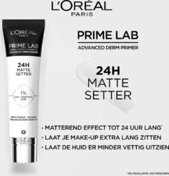 L'Oréal Paris - Prime Lab - Mat Setter - Primer - Matte Primer - 30 Ml 7 L'Oréal Paris - Prime Lab - Mat Setter - Primer - Matte Primer - 30 Ml -Cosmeticawinkel 1149x1200 1