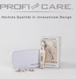 Clatronic ProfiCare MPS 3004 - Elektrische Manicure En Pedicure Set - 7 Nagelverzorgingsopzetstukken - 5-traps Schakeling -Cosmeticawinkel 1153x1200 1