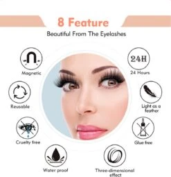 Nepwimers Zonder Lijm | Magnetische Wimpers | Eyeliners | Diamond Wimpers | Pincet | Wimperset | Model Diamond | Fake Lashes | M5 Lashes Diamond Set | Herbruikbare Wimpers | 3D Wimpers | Kit | Waterbestendig | Natuurlijke Wimpers | Waterproof -Cosmeticawinkel 1164x1200 2