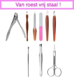 Manicure Set - 18 Stuk(s) - Make Up Set - Nagelschaar - Nagelvijl - Brush - Kerstcadeau 11 Manicure Set - 18 Stuk(s) - Make Up Set - Nagelschaar - Nagelvijl - Brush - Kerstcadeau -Cosmeticawinkel 1165x1200 5