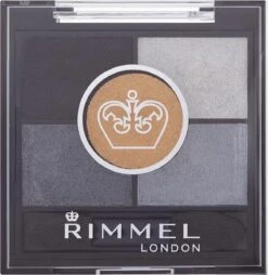 Rimmel London Glam'Eyes HD Pentad Oogschaduw - 023 Foggy Grey -Cosmeticawinkel 1168x1200 2