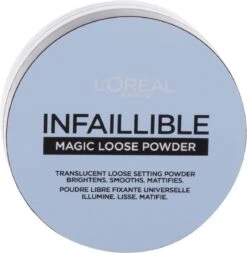 L’Oréal Paris Infaillible Magic Loose Powder - Transparant -Cosmeticawinkel 1171x1200 1