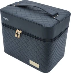 Confibel Make Up Koffer - Uitklapbaar - 5 Opbergbakken - Met Spiegel - Zwart -Cosmeticawinkel 1171x1200 8