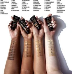 NYX Professional Makeup Born To Glow! Naturally Radiant Foundation - Porcelain BTGRF03 - Foundation - 30 Ml -Cosmeticawinkel 1174x1200