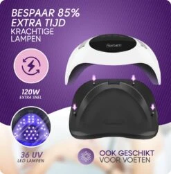 Rostem 120W LED Nageldroger Lamp - UV Lamp - Geschikt Voor Elke Nagel Gellak - 120W 17 Rostem 120W LED Nageldroger Lamp - UV Lamp - Geschikt Voor Elke Nagel Gellak - 120W -Cosmeticawinkel 1180x1200 10