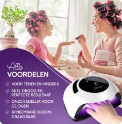 Rostem 120W LED Nageldroger Lamp - UV Lamp - Geschikt Voor Elke Nagel Gellak - 120W 11 Rostem 120W LED Nageldroger Lamp - UV Lamp - Geschikt Voor Elke Nagel Gellak - 120W -Cosmeticawinkel 1180x1200 5