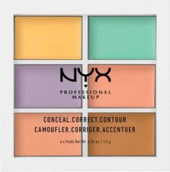 NYX Professional Makeup - 3C Palette - Color Correcting Concealer 19 NYX Professional Makeup - 3C Palette - Color Correcting Concealer -Cosmeticawinkel 1184x1200 2