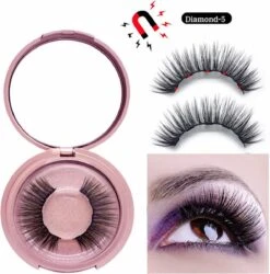 Nepwimers Zonder Lijm | Magnetische Wimpers | Eyeliners | Diamond Wimpers | Pincet | Wimperset | Model Diamond | Fake Lashes | M5 Lashes Diamond Set | Herbruikbare Wimpers | 3D Wimpers | Kit | Waterbestendig | Natuurlijke Wimpers | Waterproof -Cosmeticawinkel 1184x1200 7