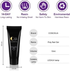 Polygel- Polygel Starter Set Professional - Polygel Nagels- Pakket Omvat 1x80W Nagel Droger Lamp 4 X Poly Gel 1 X Top Coat 1 X Base Coat 3 X UV Gel 3 X Acryl Poeder 1 X Mini Nail Boor Machine 1 X Gradient Crystal Nail Borstel 1x20Pcs Nail 10 Polygel- Polygel Starter Set Professional - Polygel Nagels- Pakket Omvat 1x80W Nagel Droger Lamp 4 X Poly Gel 1 X Top Coat 1 X Base Coat 3 X UV Gel 3 X Acryl Poeder 1 X Mini Nail Boor Machine 1 X Gradient Crystal Nail Borstel 1x20Pcs Nail -Cosmeticawinkel 1189x1200 17