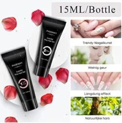 Merkloos Polygel Nagels Starterspakket | 12 Stuks | Langdurig | Polygel Kit | Polygel Nagels | Set 3 -Cosmeticawinkel 1190x1200 11