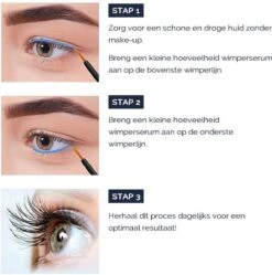 Skines® Wimperserum Premium – Eyelash Serum - Wenkbrauw Serum - Wimper Groei - 3ML -Cosmeticawinkel 1191x1200 5