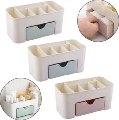 IBright Make-Up Organizer Met Lade - Cosmetica Opbergdoos - Bureau Organizer - Blauw -Cosmeticawinkel 1193x1200 8