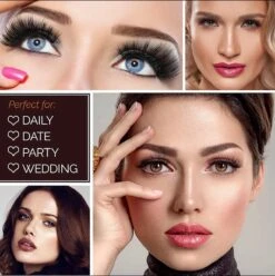 Nepwimers Zonder Lijm | Magnetische Wimpers | Eyeliners | Diamond Wimpers | Pincet | Wimperset | Model Diamond | Fake Lashes | M5 Lashes Diamond Set | Herbruikbare Wimpers | 3D Wimpers | Kit | Waterbestendig | Natuurlijke Wimpers | Waterproof -Cosmeticawinkel 1196x1200 5