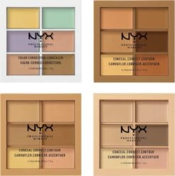 NYX Professional Makeup - 3C Palette - Color Correcting Concealer 17 NYX Professional Makeup - 3C Palette - Color Correcting Concealer -Cosmeticawinkel 1197x1200