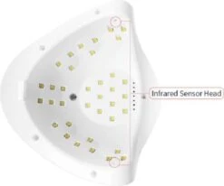 Merkloos Daniqqi - 80 Watt UV LED Lamp Nagels - 45 Leds Nagellamp - Wit 16 Merkloos Daniqqi - 80 Watt UV LED Lamp Nagels - 45 Leds Nagellamp - Wit -Cosmeticawinkel 1200x1001 1