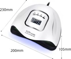 Merkloos Daniqqi - 80 Watt UV LED Lamp Nagels - 45 Leds Nagellamp - Wit 18 Merkloos Daniqqi - 80 Watt UV LED Lamp Nagels - 45 Leds Nagellamp - Wit -Cosmeticawinkel 1200x1004 1