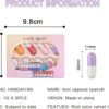 HANDAIYAN Mini Pil Lipgloss Capsule Lippenstift Lippenstift Voorbeeld 8 Kleurenset