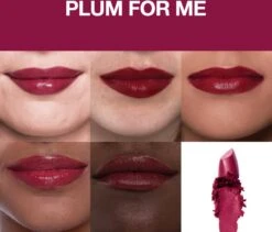 Maybelline Color Sensational Made For All Lippenstift - 388 Plum For Me - Paars - Glanzend -Cosmeticawinkel 1200x1024