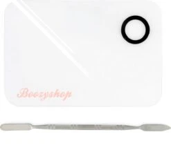 Boozyshop Transparent Makeup Mixing Palette & Spatula
