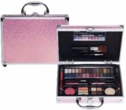 Make Up Koffer Glanzend Roze -Cosmeticawinkel 1200x1048 3