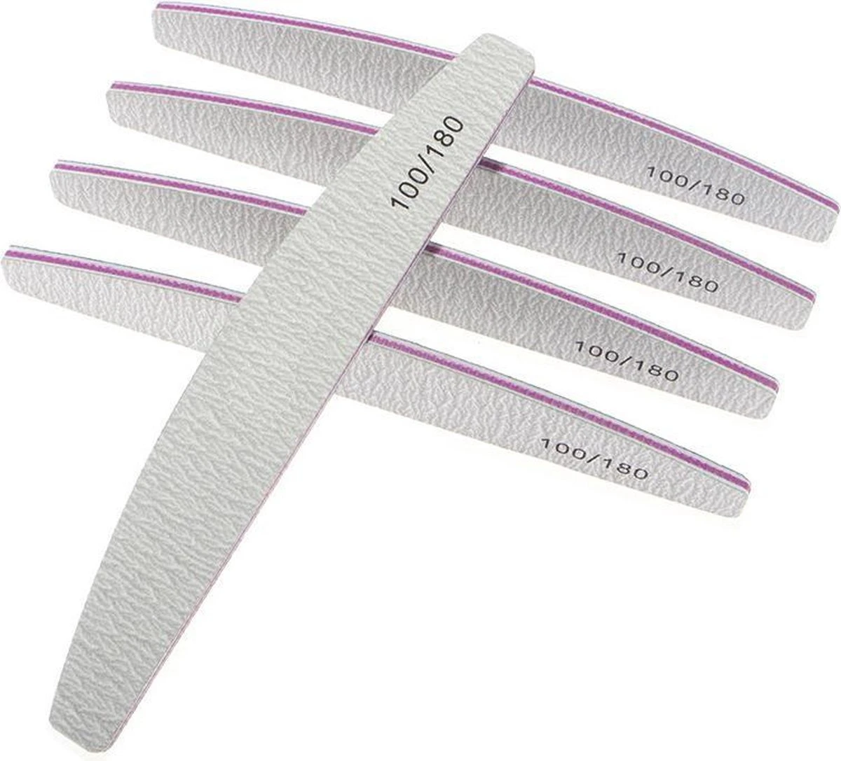 Merkloos 10 Professionele Moon Vijlen 100/180 2 Merkloos 10 Professionele Moon Vijlen 100/180 - Afbeelding 2