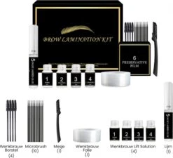 BluGo Brow Lamination Kit - Lash Lift - Wenkbrauwgel - Wimperlifting Set - Brow Soap - Eyelash Lift - Wimperverf - Brow Gel - Starterkit -Cosmeticawinkel 1200x1095 4