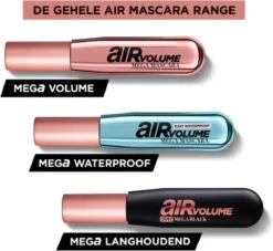 L'Oréal Paris Air Volume 30H Mega Black Mascara - 9,4ml -Cosmeticawinkel 1200x1105 2