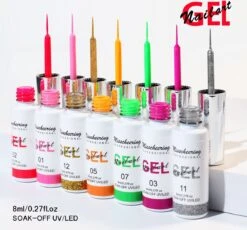 Nail Art Gel - Fine Liner Gel - 12 Stuks - UV/LED Gel - Gellak - Nagel Gellak - UV/LED Lamp - UV/LED Nageldroger - Gelnagels - Nepnagels - Acrylnagels - Tekenpenseel Nagels - Professioneel - Hoge Kwaliteit 19 Nail Art Gel - Fine Liner Gel - 12 Stuks - UV/LED Gel - Gellak - Nagel Gellak - UV/LED Lamp - UV/LED Nageldroger - Gelnagels - Nepnagels - Acrylnagels - Tekenpenseel Nagels - Professioneel - Hoge Kwaliteit -Cosmeticawinkel 1200x1115 4