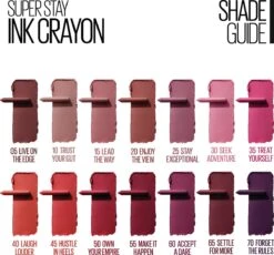 Maybelline SuperStay Ink Crayon Matte Lippenstift - 15 Lead The Way 25 Maybelline SuperStay Ink Crayon Matte Lippenstift - 15 Lead The Way -Cosmeticawinkel 1200x1116 2