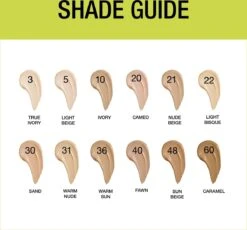 Maybelline - Superstay Active Wear Foundation - 21 Nude Beige 19 Maybelline - Superstay Active Wear Foundation - 21 Nude Beige -Cosmeticawinkel 1200x1116