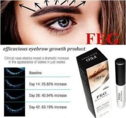 FEG Eyebrow Enhancer Serum 3 Ml - Wenkbrauwen Groeiserum - Stimuleer Natuurlijke Groei Wenkbrauwen - Vollere Wenkbrauwen - Beautiful Eyebrows - Voor Slapen Aanbrengen - Snel Resultaat -Cosmeticawinkel 1200x1120 3