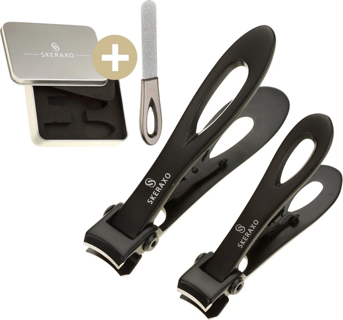 Skeraxo Nagelknipper Tegen Kalknagels – Nagelset Met Nagelvijl – Nageltang - Teennagelknipper 1 Skeraxo Nagelknipper Tegen Kalknagels – Nagelset Met Nagelvijl – Nageltang - Teennagelknipper