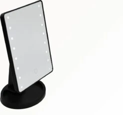 Draaibare Make-up Spiegel Met 16 Ingebouwde LED Lampjes - Zwart - Verlichting - Cosmetica - Draaibaar - Spiegel - LED - Make-up - Make-up Spiegel -Cosmeticawinkel 1200x1121 3