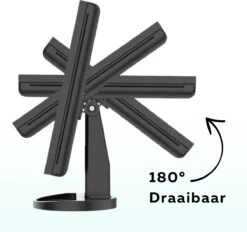 ECCEB Make-up Spiegel - LED Verlichting - Vergrootspiegel - Inklapbaar - 22 LED Lampjes - Draaibaar - Batterij & USB Oplaadbaar - Smart Touch -Cosmeticawinkel 1200x1129 7