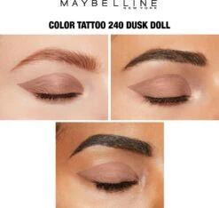 Maybelline Eye Studio Color Tattoo 24H Cream Oogschaduw - 240 Dusk Doll - Bruin 15 Maybelline Eye Studio Color Tattoo 24H Cream Oogschaduw - 240 Dusk Doll - Bruin -Cosmeticawinkel 1200x1136 2