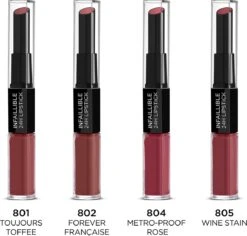L’Oréal Paris Lippenstift Infaillible 24H - 801 Toujours Toffee 5 Ml -Cosmeticawinkel 1200x1147 1