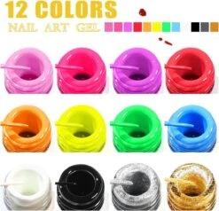 Nail Art Gel - Fine Liner Gel - 12 Stuks - UV/LED Gel - Gellak - Nagel Gellak - UV/LED Lamp - UV/LED Nageldroger - Gelnagels - Nepnagels - Acrylnagels - Tekenpenseel Nagels - Professioneel - Hoge Kwaliteit 14 Nail Art Gel - Fine Liner Gel - 12 Stuks - UV/LED Gel - Gellak - Nagel Gellak - UV/LED Lamp - UV/LED Nageldroger - Gelnagels - Nepnagels - Acrylnagels - Tekenpenseel Nagels - Professioneel - Hoge Kwaliteit -Cosmeticawinkel 1200x1158 9