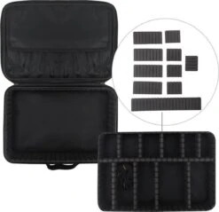 Cosmetica Koffer - Make-up Koffer Met Verstelbare Vakken - Visagie En Nagelstyliste Beauty Koffer - 35x25x11CM -Cosmeticawinkel 1200x1160 3