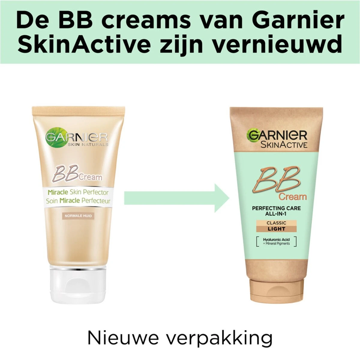 Garnier Face SkinActive - BB Cream Classic Light 5-in-1 Dagverzorging - 2x 50 Ml 9 Garnier Face SkinActive - BB Cream Classic Light 5-in-1 Dagverzorging - 2x 50 Ml - Afbeelding 9