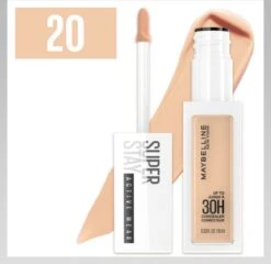Maybelline SuperStay 30H Active Wear Concealer - 20 Sand 11 Maybelline SuperStay 30H Active Wear Concealer - 20 Sand -Cosmeticawinkel 1200x1168 1