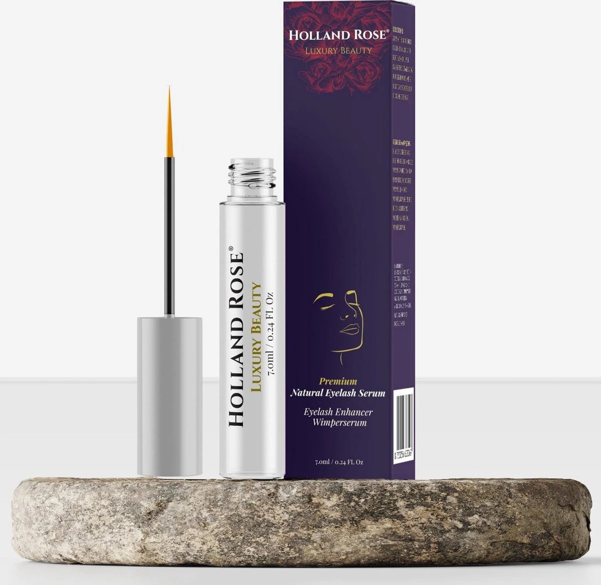 Holland Rose® Luxury Beauty - Wimperserum - Cadeau - Wimper Groeimiddel - Lange En Volle Wimpers - Dikke Wimpers - Wimperserum - Wimper Lifting - 7ml 1 Holland Rose® Luxury Beauty - Wimperserum - Cadeau - Wimper Groeimiddel - Lange En Volle Wimpers - Dikke Wimpers - Wimperserum - Wimper Lifting - 7ml